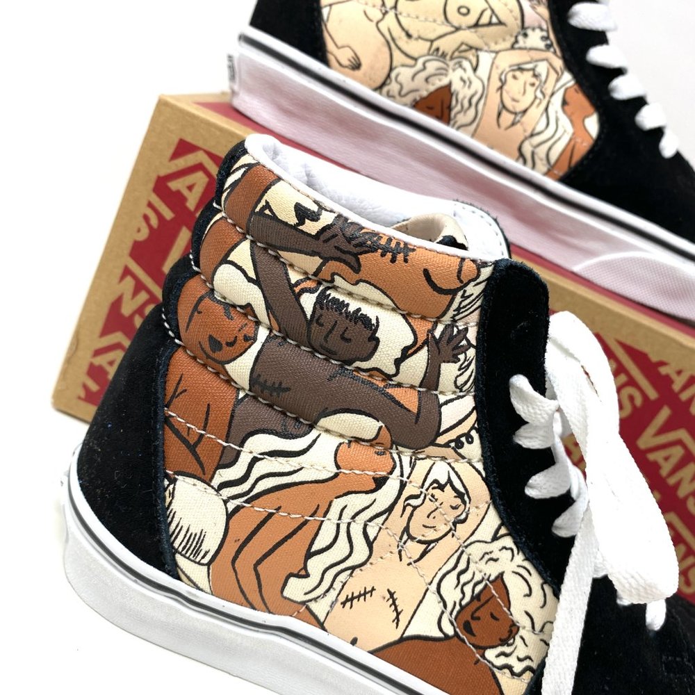 VANS Sk8-Hi Breast Cancer Ladiest Suede Women - Picture 2 of 8